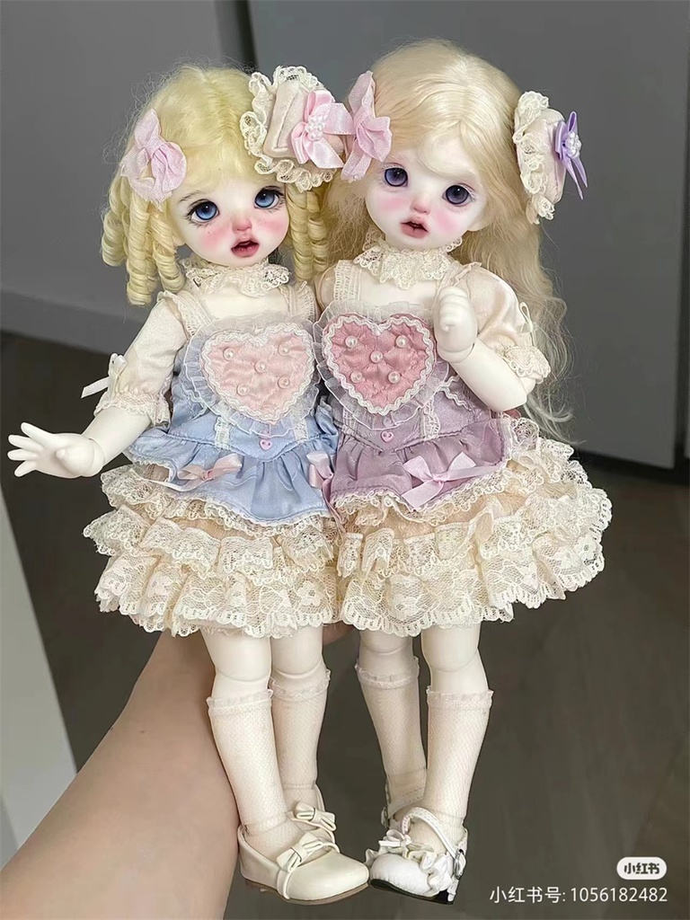 【カカ星球】【1/4,1/6】ドール服 ケーキワンピース