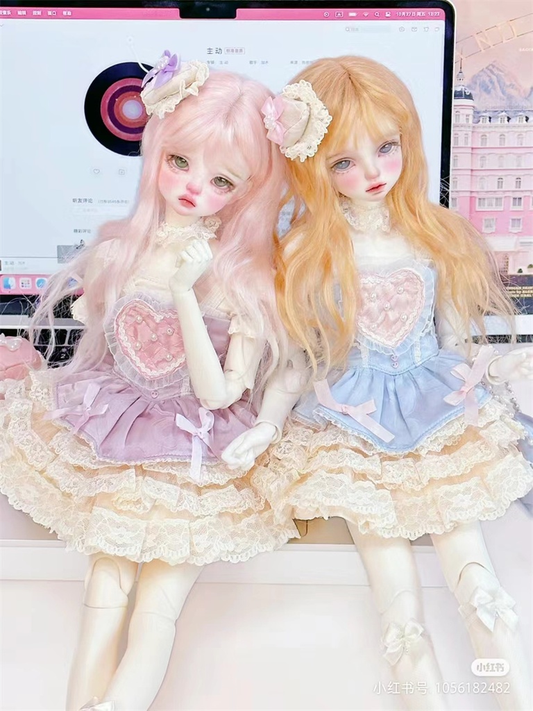 【カカ星球】【1/4,1/6】ドール服 ケーキワンピース