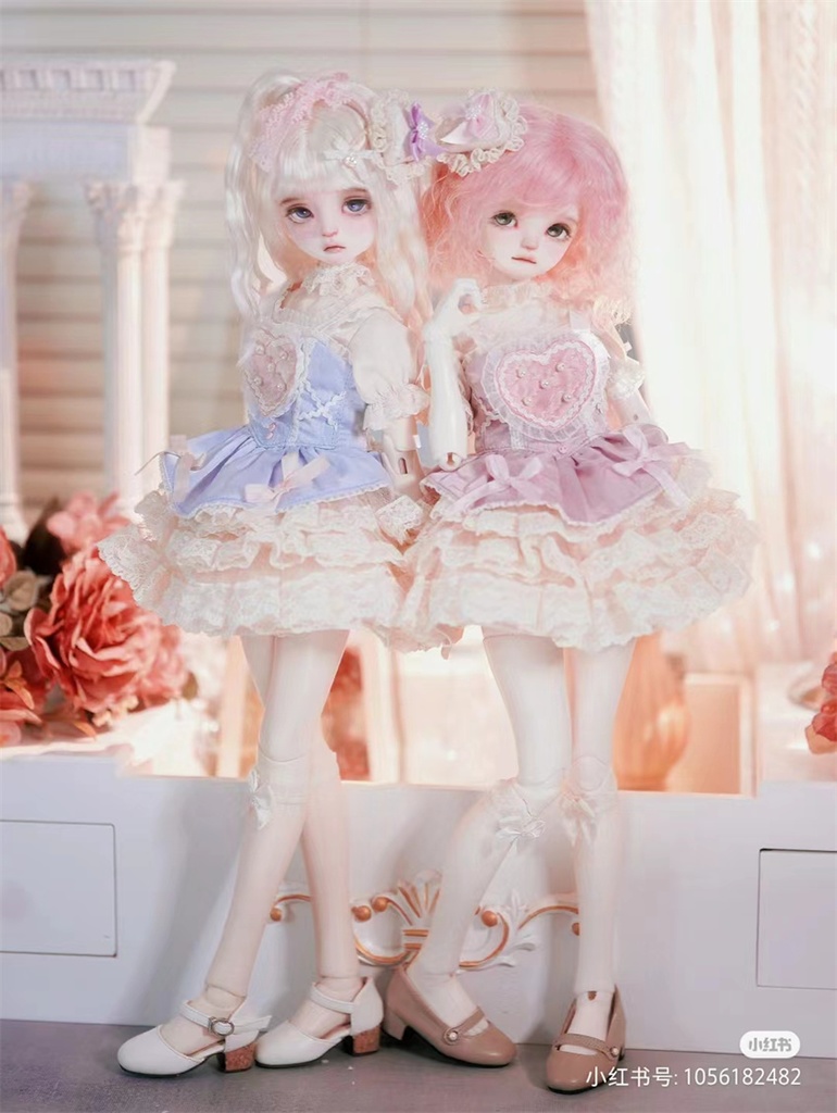 【カカ星球】【1/4,1/6】ドール服 ケーキワンピース