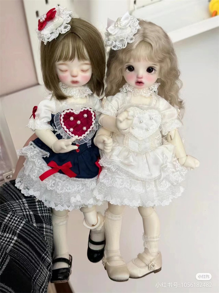 【カカ星球】【1/4,1/6】ドール服 ケーキワンピース