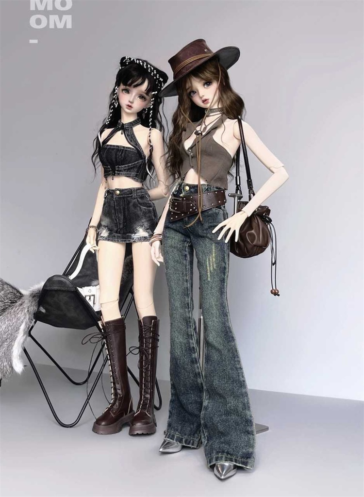 【カカ星球】【1/3】ドール服 ジーンズスカート