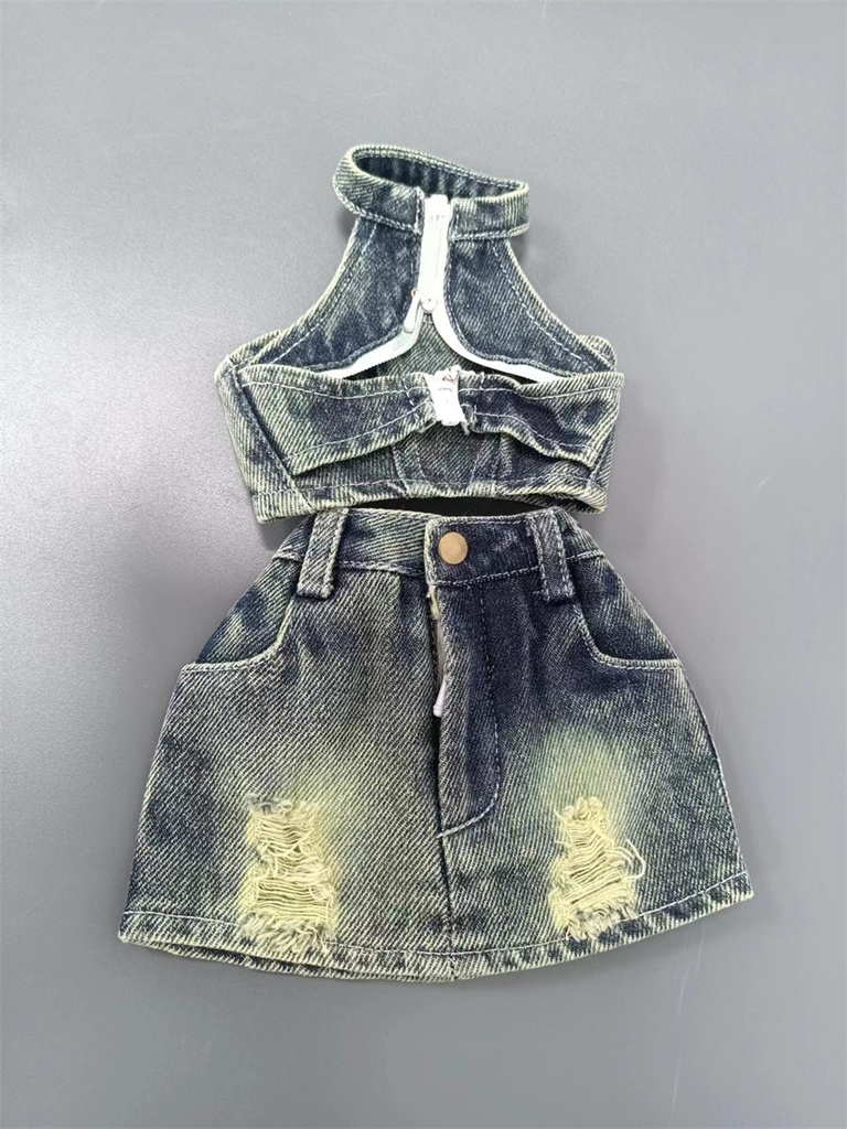 【カカ星球】【1/3】ドール服 ジーンズスカート