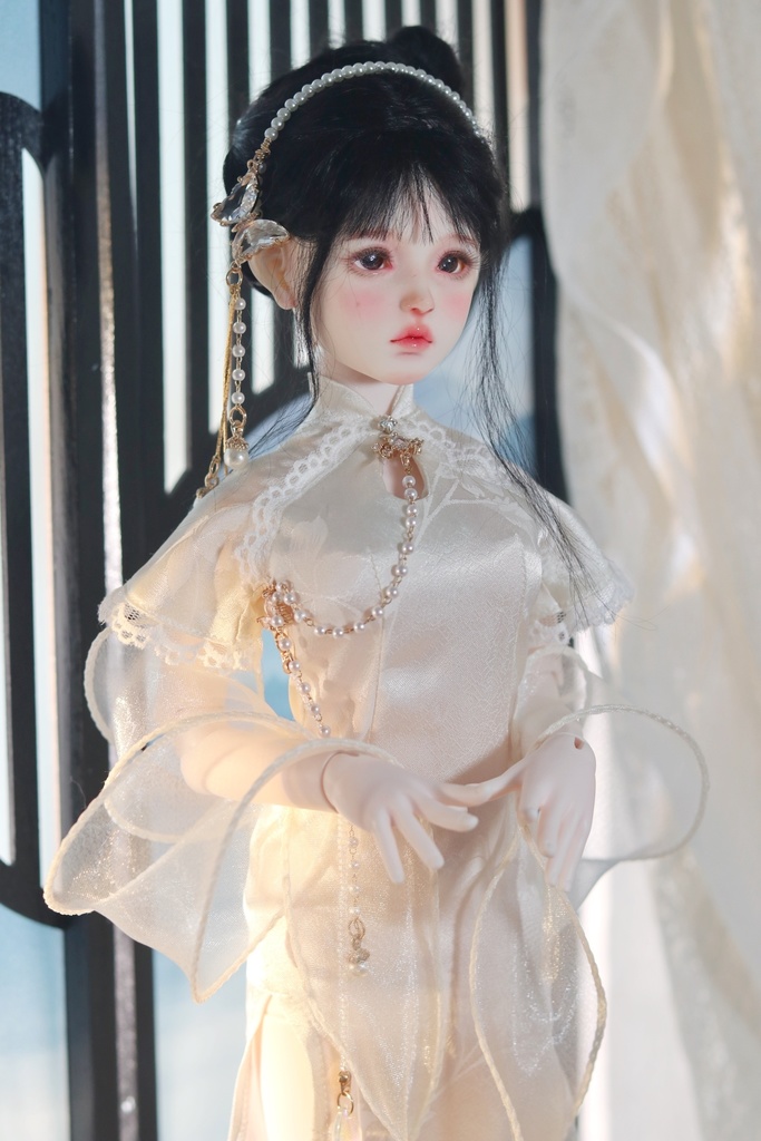【カカ星球】【1/4】ドール服 チャイナ天女ワンピース