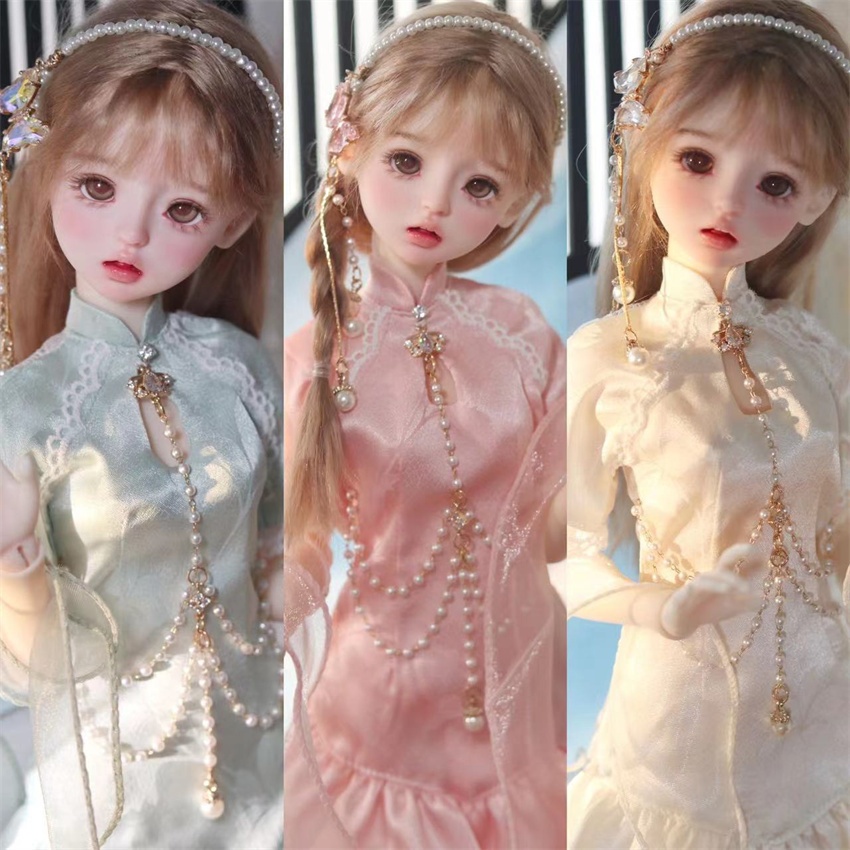 【カカ星球】【1/4】ドール服 チャイナ天女ワンピース(取寄せ)