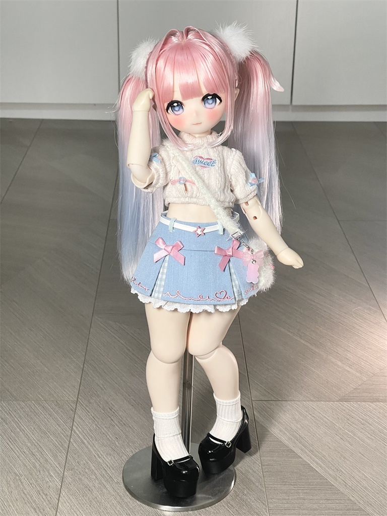 【カカ星球】【7-8, 8.5-9inch】ドールウィッグ グラデツイン インテーク