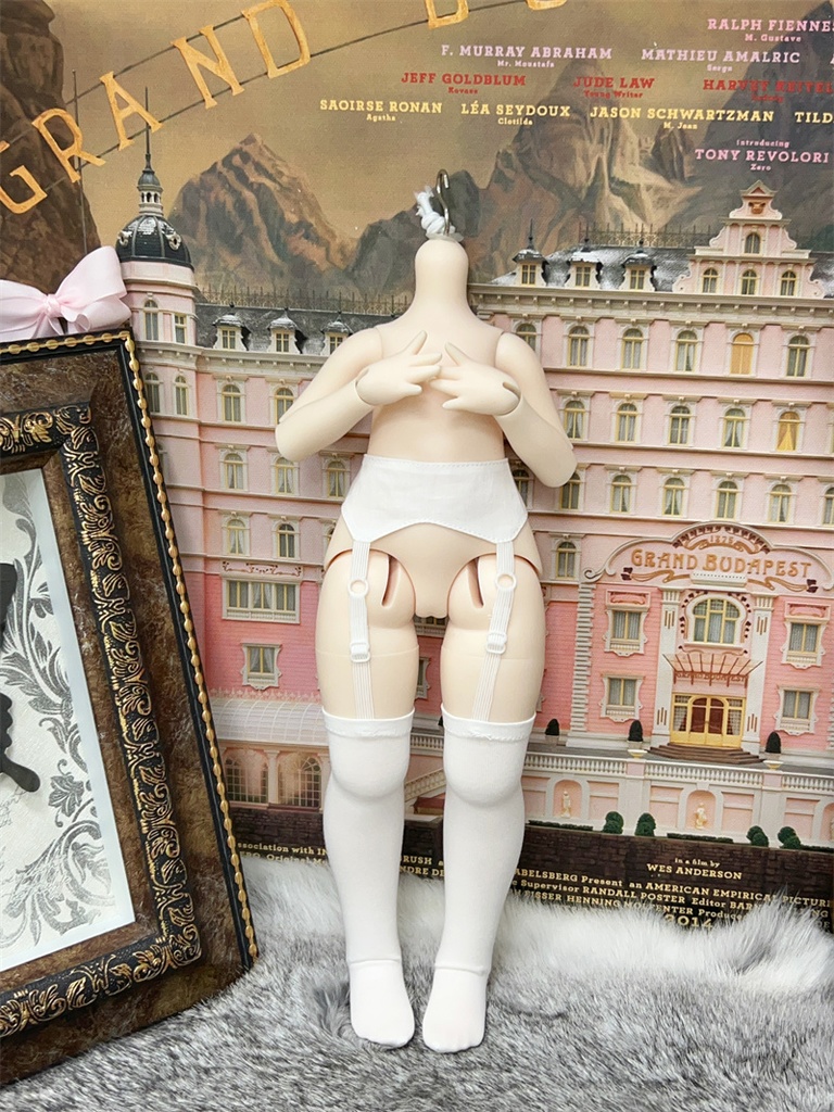 【カカ星球】【1/4】ドール小物 ガーターソックス