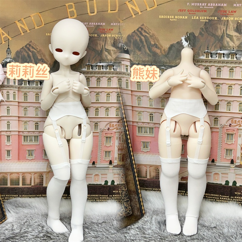 【カカ星球】【1/4】ドール小物 ガーターソックス