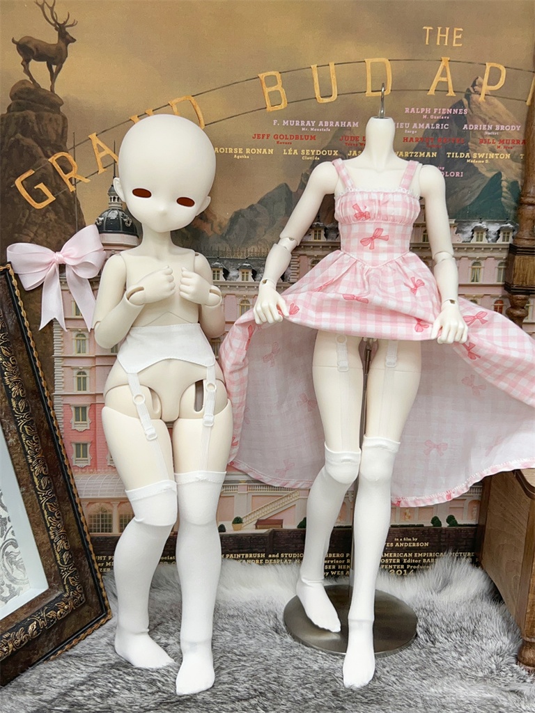 【カカ星球】【1/4】ドール小物 ガーターソックス