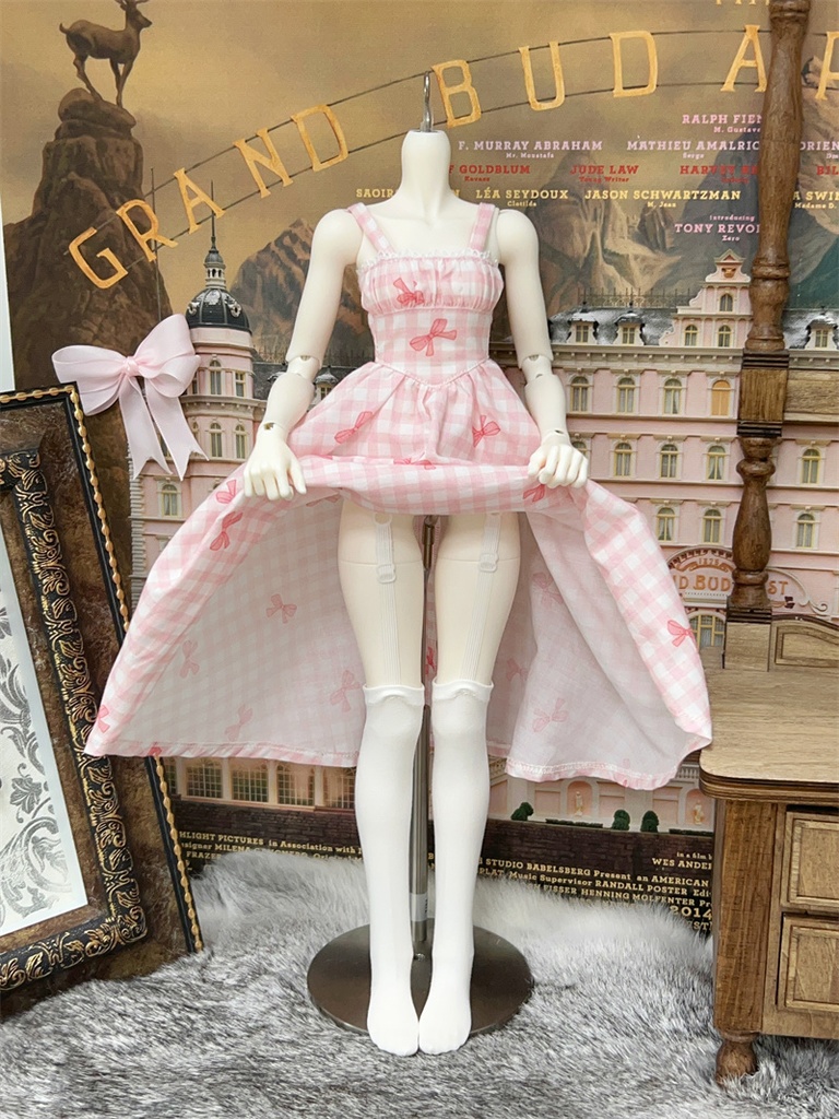 【カカ星球】【1/4】ドール小物 ガーターソックス