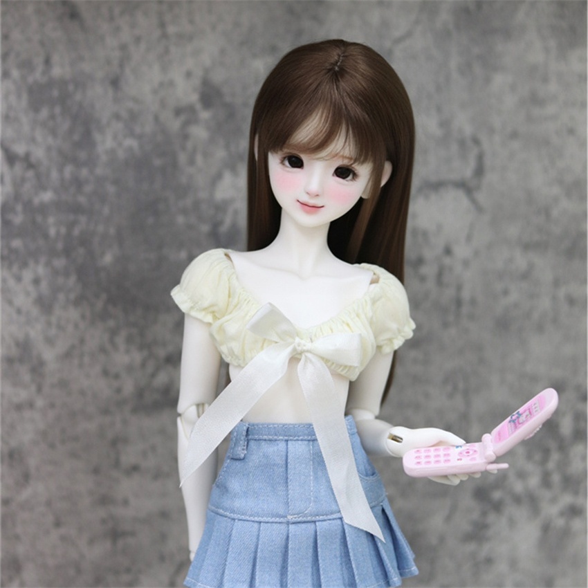 【カカ星球】【1/4】ドール服 ヘソだしトップス