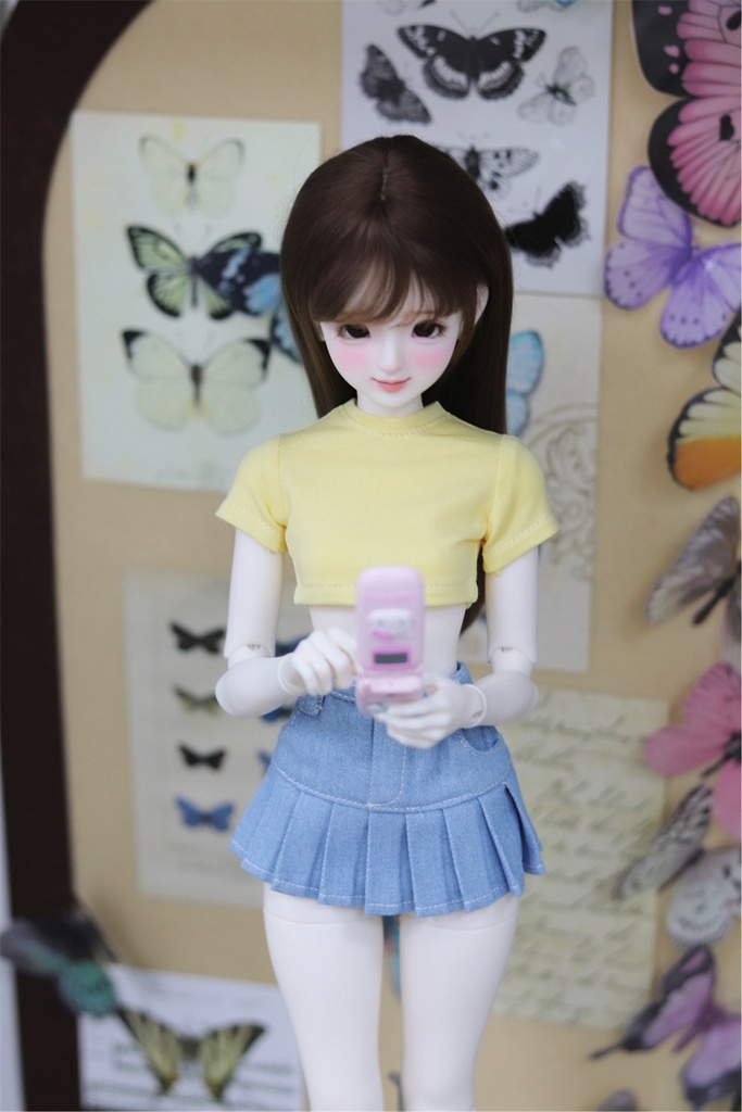 【カカ星球】【1/3,1/4】ドール服 ギャルスタイル 半袖Tシャツ