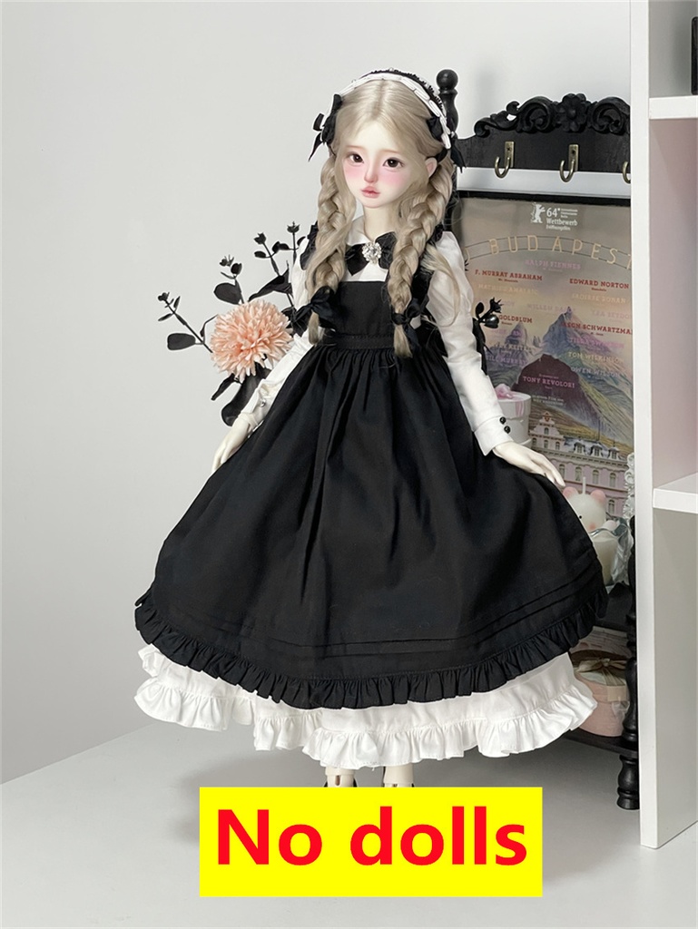 【カカ星球】【ID75,1/3,1/4】ドール服 メイド服セット