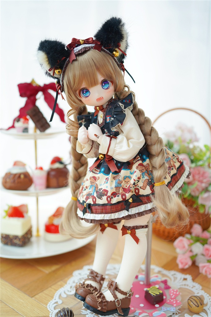 【カカ星球】 【1/4】ドール服 スウィートロリータ