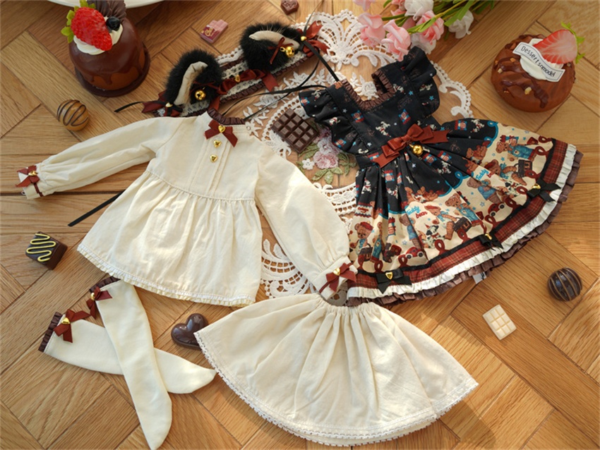 【カカ星球】 【1/4】ドール服 スウィートロリータ