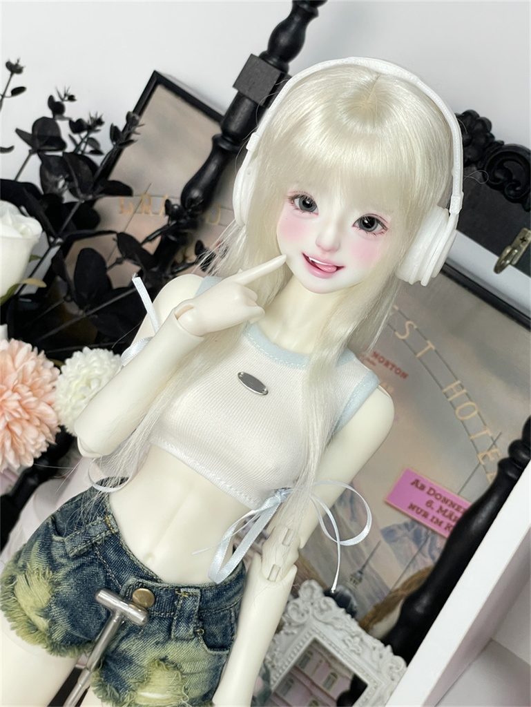 【カカ星球】【1/4,1/3】ドール服 デニムショートパンツ