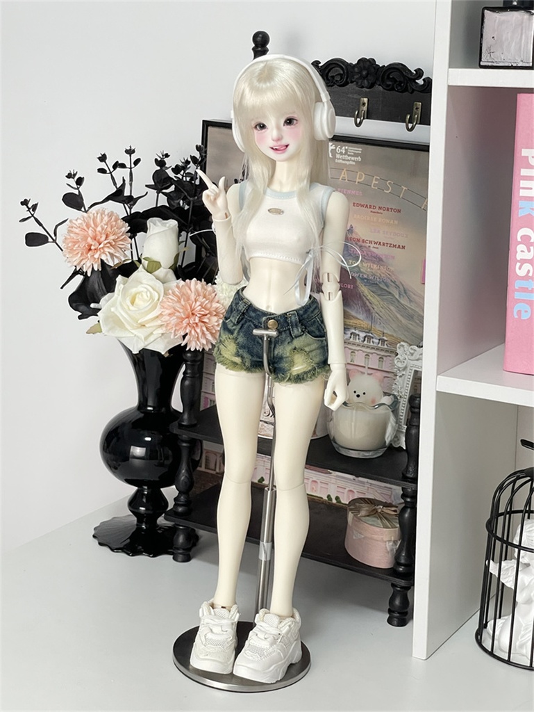 【カカ星球】【1/4,1/3】ドール服 デニムショートパンツ