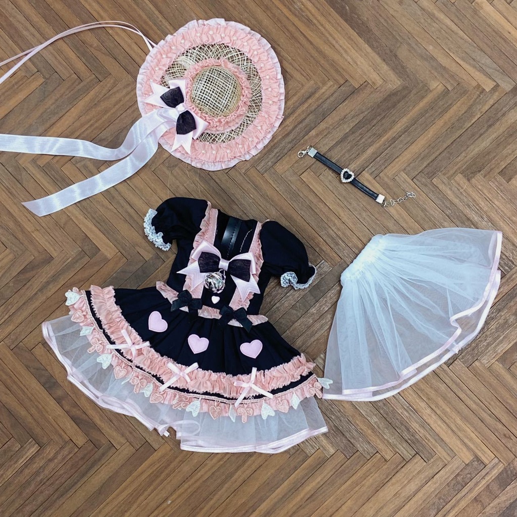 【カカ星球】【1/4】ドール服 スウィート・キティ ロリータ