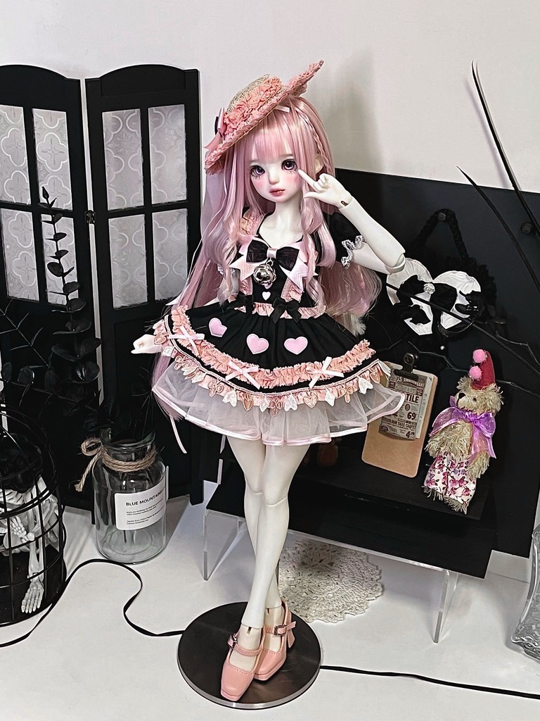 【カカ星球】【1/4】ドール服 スウィート・キティ ロリータ(取寄せ)