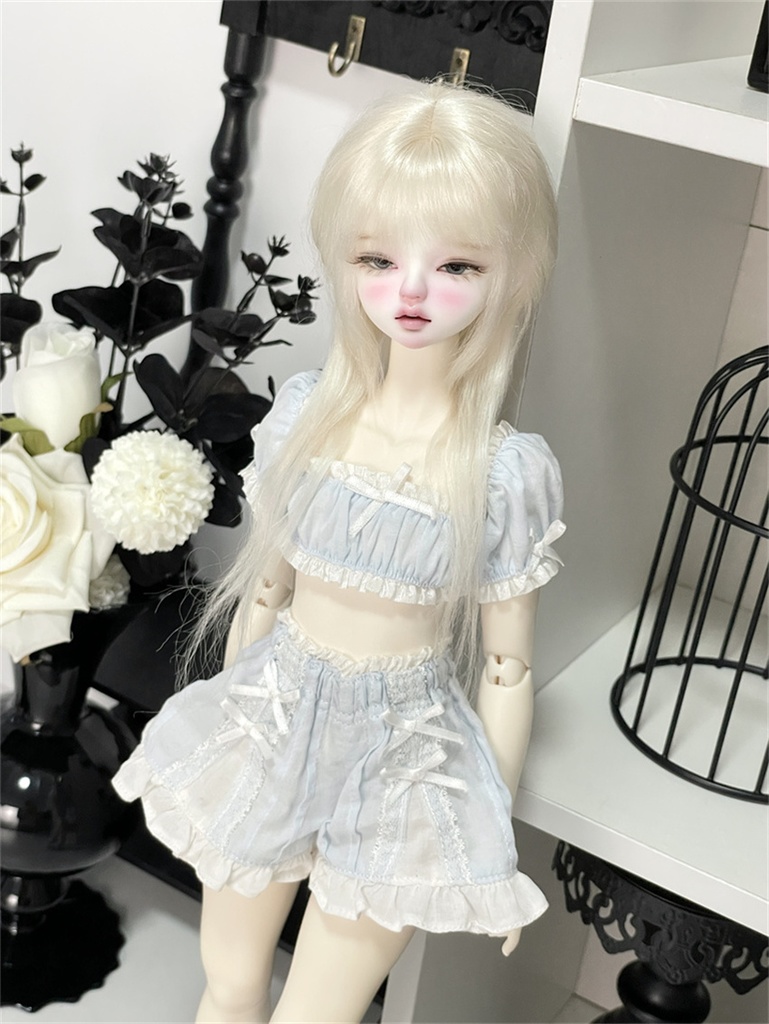【カカ星球】【1/3, 1/4】ドール服 パステルカラーセットアップ ルームウェア(取寄せ)