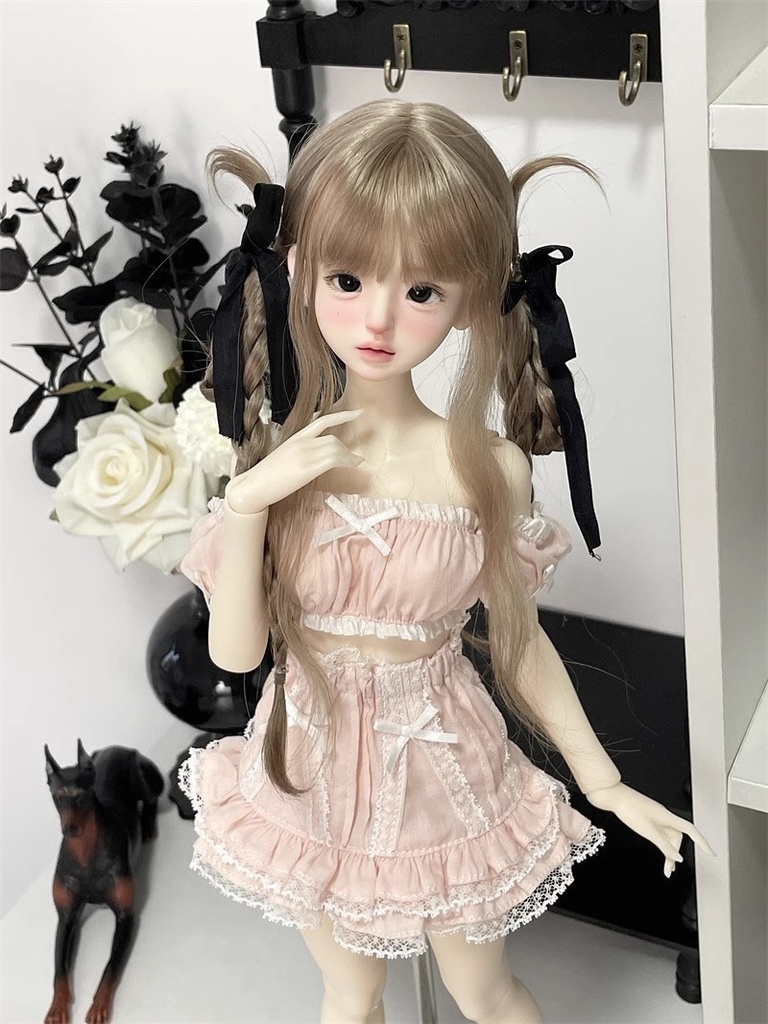 【カカ星球】【1/3, 1/4】ドール服 パステルカラーセットアップ ルームウェア(取寄せ)