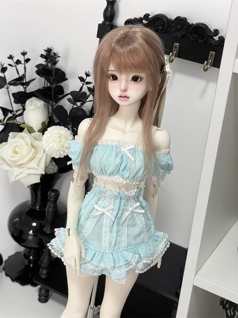 【カカ星球】【1/3, 1/4】ドール服 パステルカラーセットアップ ルームウェア(取寄せ)
