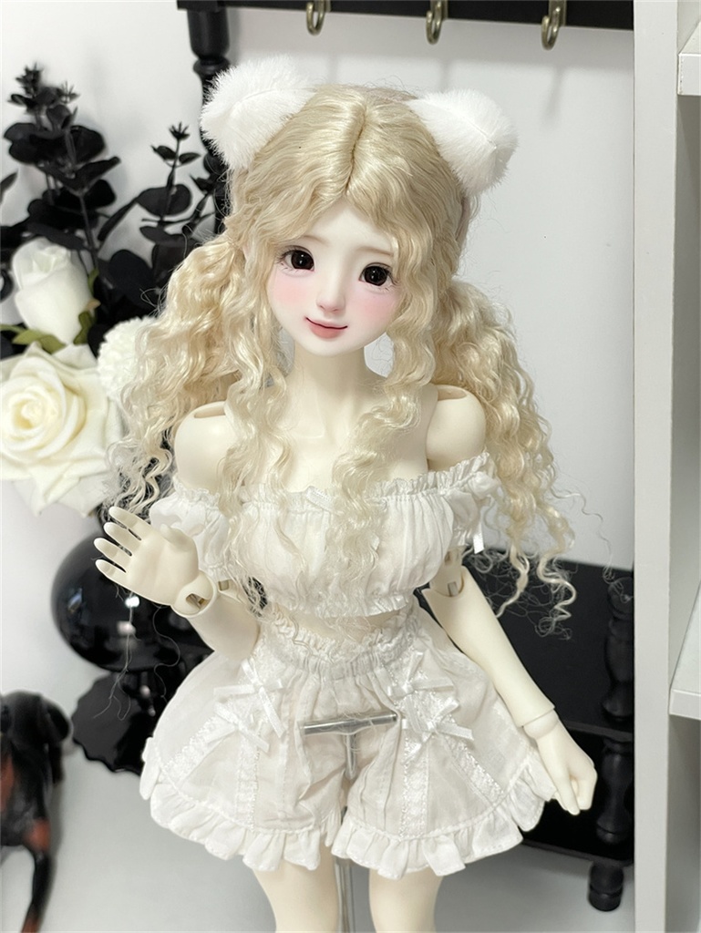 【カカ星球】【1/3, 1/4】ドール服 パステルカラーセットアップ ルームウェア(取寄せ)