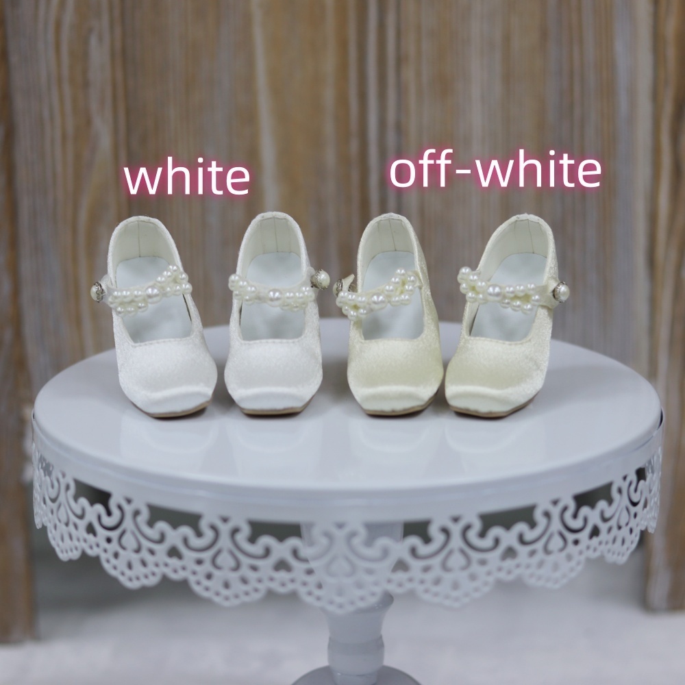 【カカ星球】【1/3】ドール靴 パールベルトハイヒール