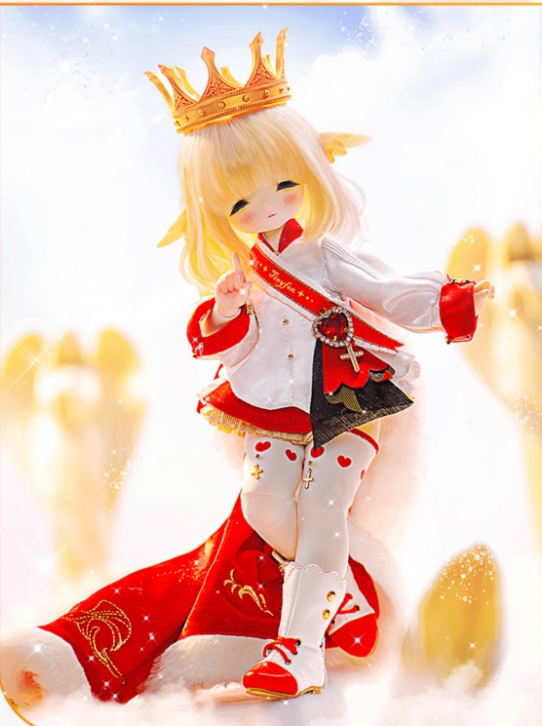 【TinyFox】狐狐神国王1/6ボディ フルセット MJD ドール