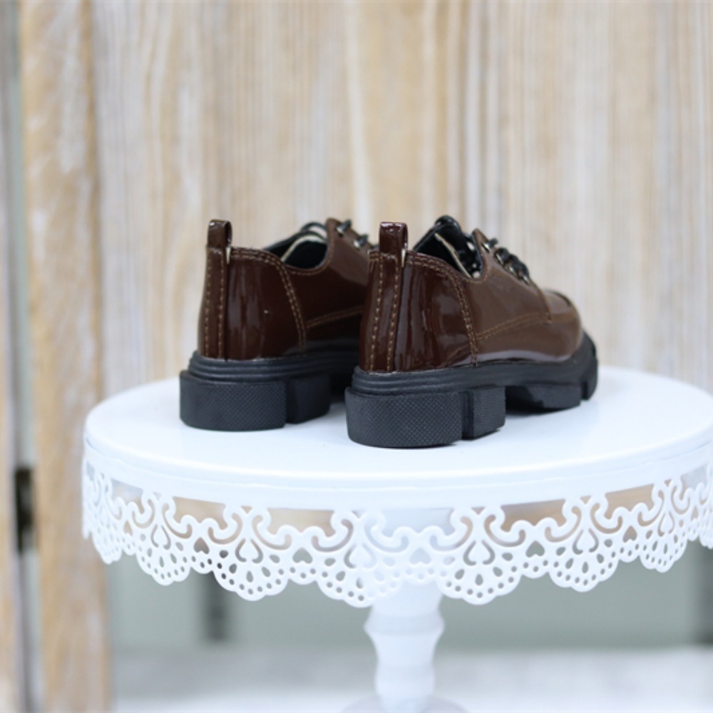 【カカ星球】【ID75】ドール靴 革靴 ソール厚め