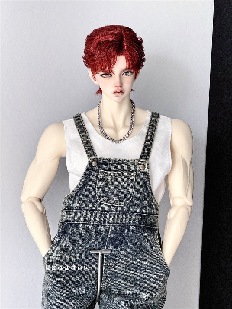 【カカ星球】【ID75】ドール服 デニムオーバーオール