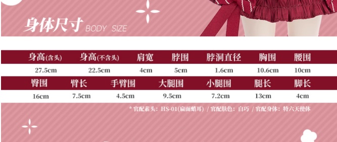 【TinyFox】皮尔茜 (Piercy/ピアシー) 1/6ボディ フルセット MJDドール