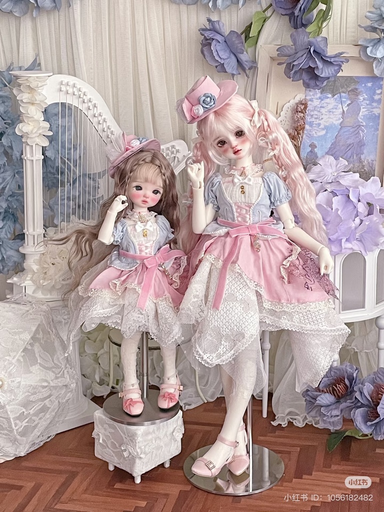 【1/6,1/4】ドール服 ロマン楽章ドレスセット