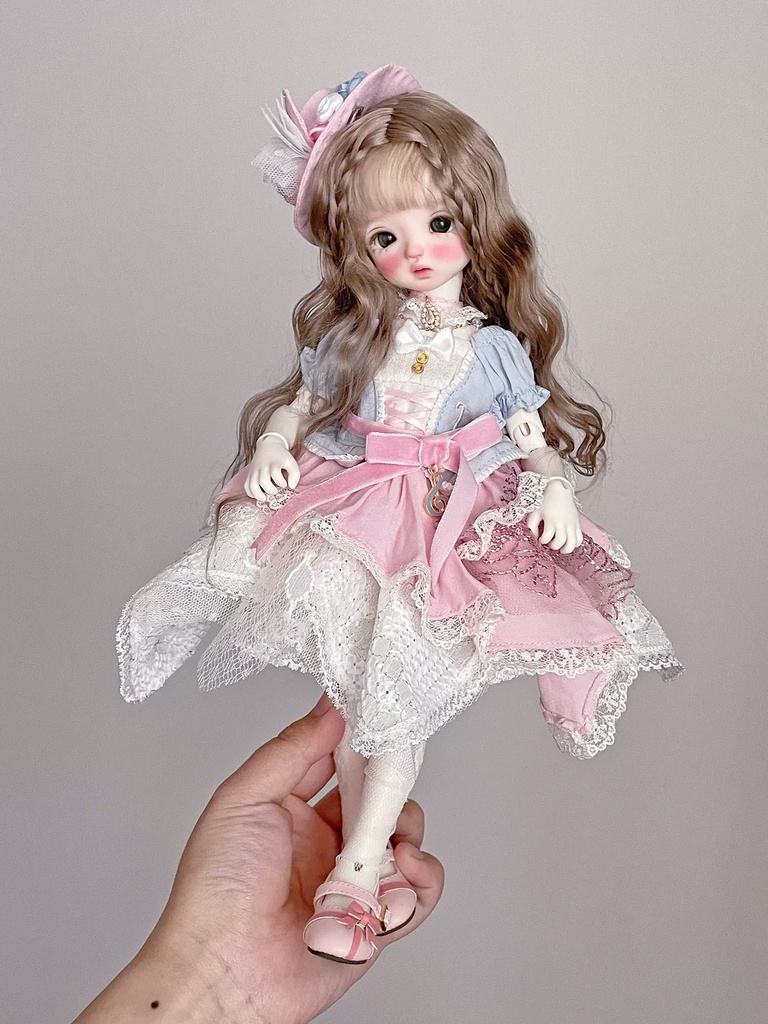 【1/6,1/4】ドール服 ロマン楽章ドレスセット