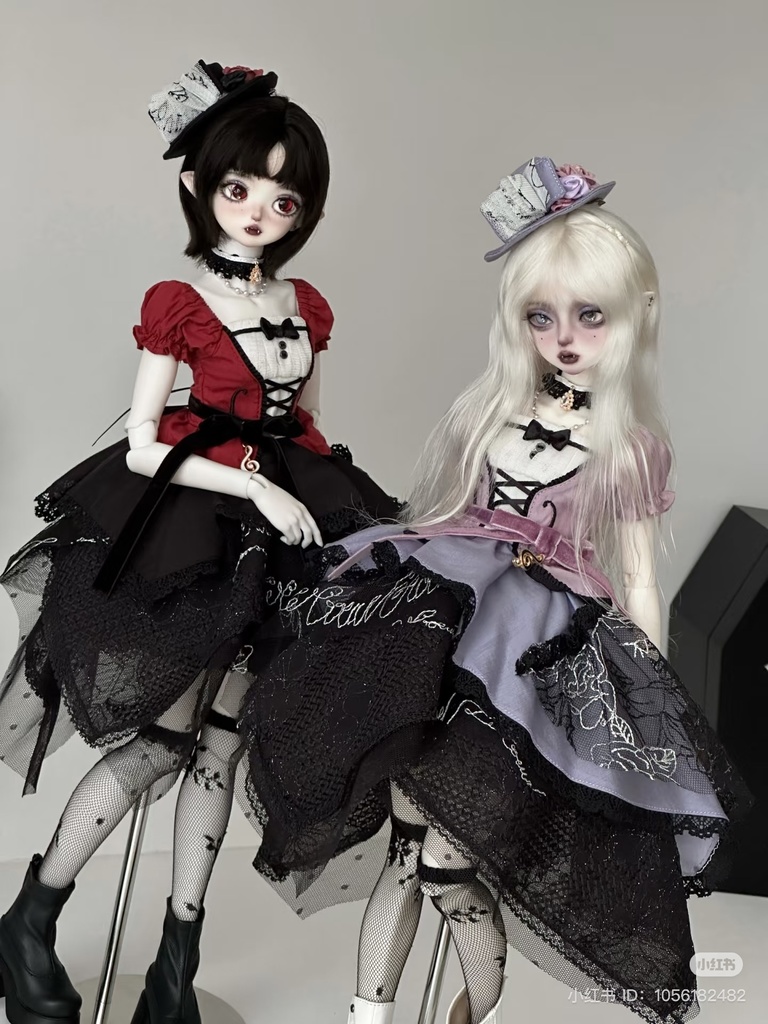 【1/6,1/4】ドール服 ロマン楽章ドレスセット