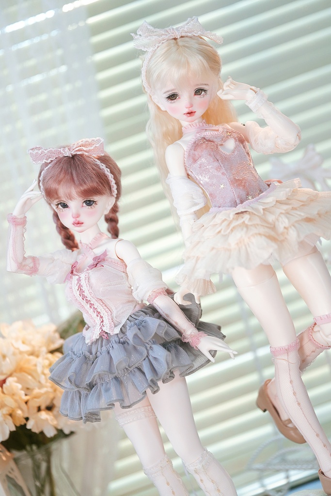 【1/4】ドール服 ドリーミィバレリーナ