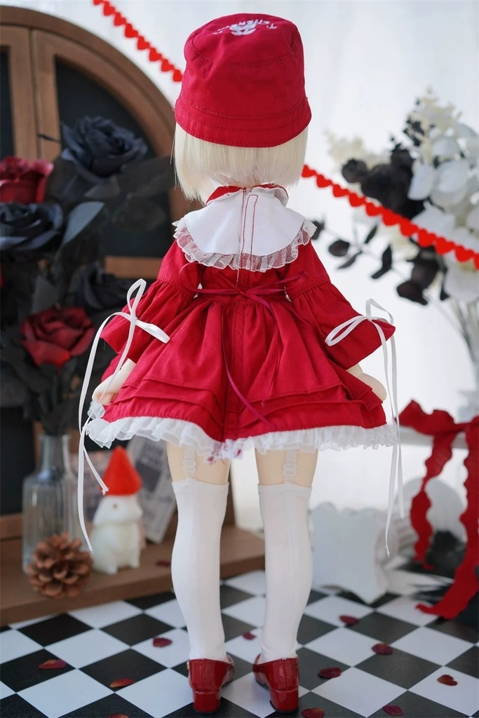 【カカ星球】【1/4】ドール服 さくらんぼシスターズ