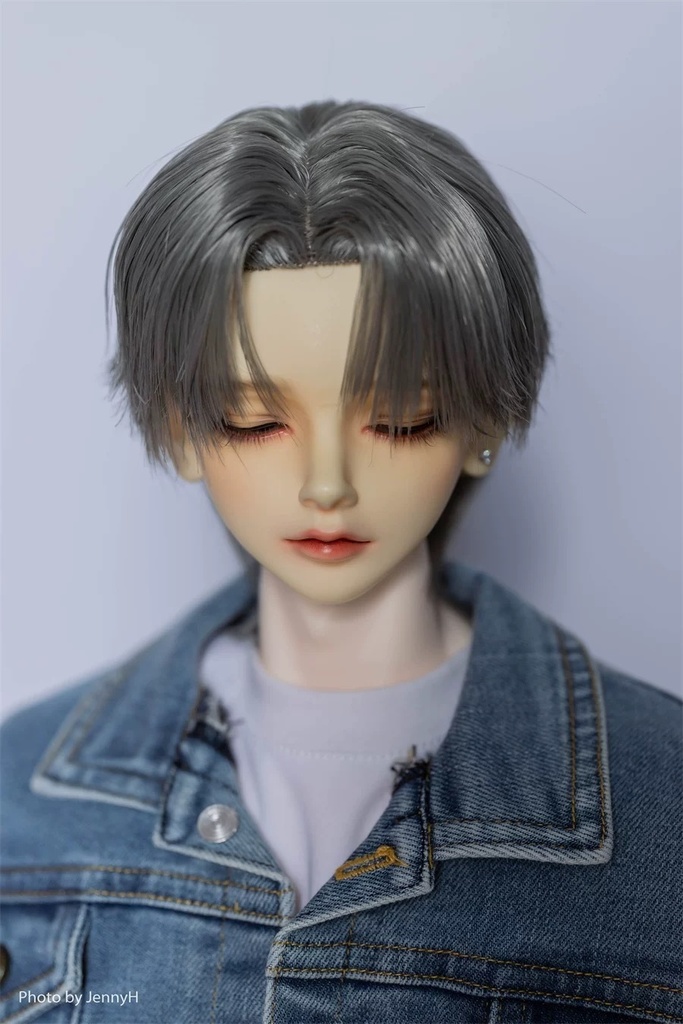 【カカ星球】【7-8, 8-8.5, 8.5-9inch】ドールウィッグ 立ち上げ ストレートスタイル(取寄せ)