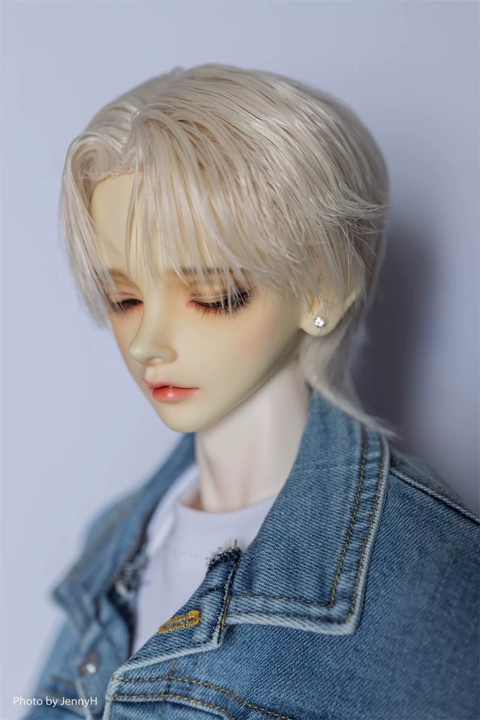 【カカ星球】【7-8, 8-8.5, 8.5-9inch】ドールウィッグ 立ち上げ ストレートスタイル(取寄せ)