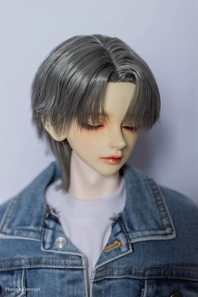 【カカ星球】【7-8, 8-8.5, 8.5-9inch】ドールウィッグ 立ち上げ ストレートスタイル(取寄せ)