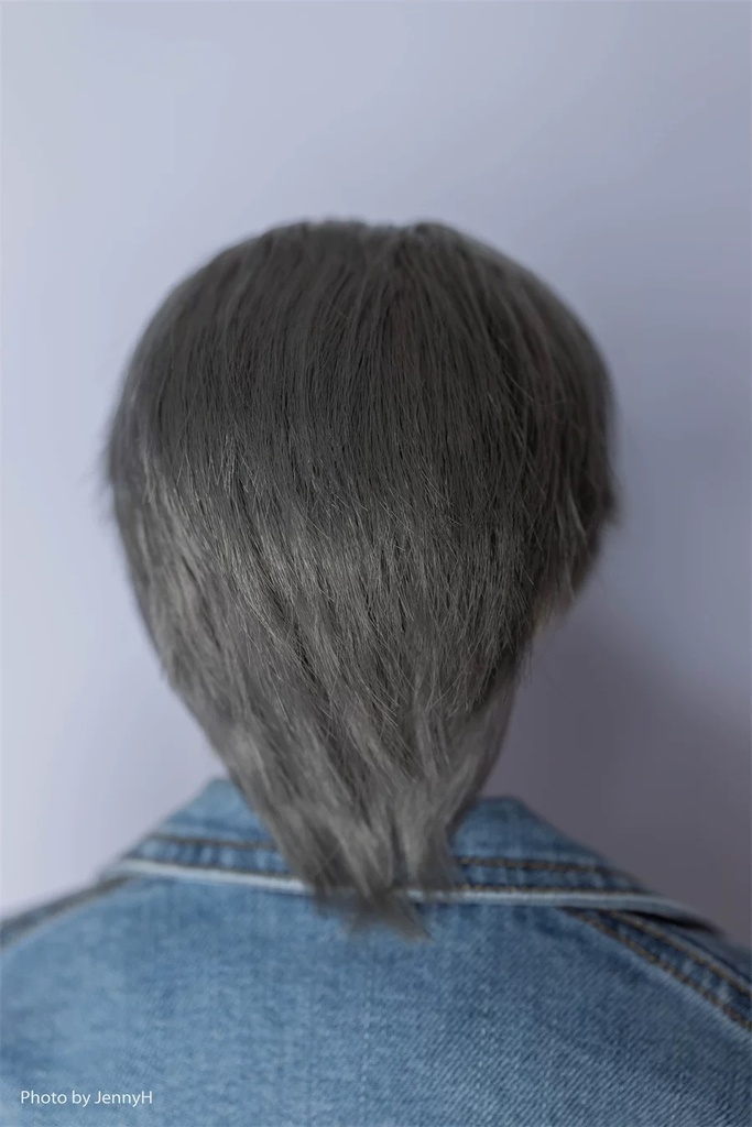 【カカ星球】【7-8, 8-8.5, 8.5-9inch】ドールウィッグ 立ち上げ ストレートスタイル(取寄せ)