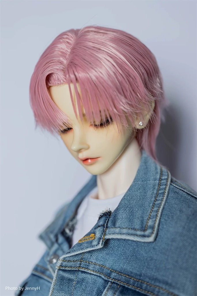 【カカ星球】【7-8, 8-8.5, 8.5-9inch】ドールウィッグ 立ち上げ ストレートスタイル(取寄せ)