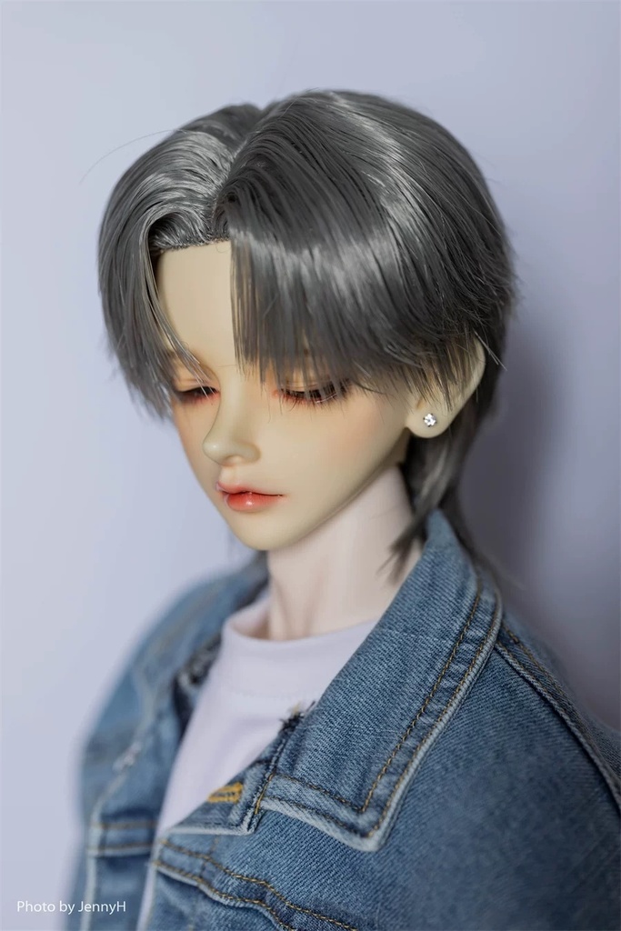 【カカ星球】【7-8, 8-8.5, 8.5-9inch】ドールウィッグ 立ち上げ ストレートスタイル(取寄せ)