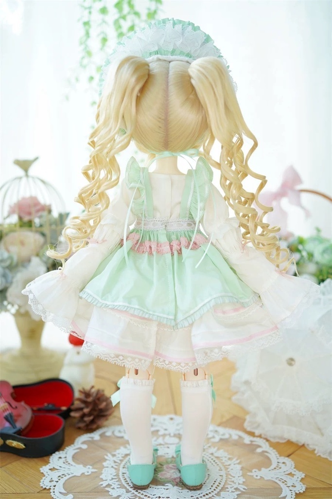 【カカ星球】【1/4】ドール服 フロラ・リリィジャンパースカート