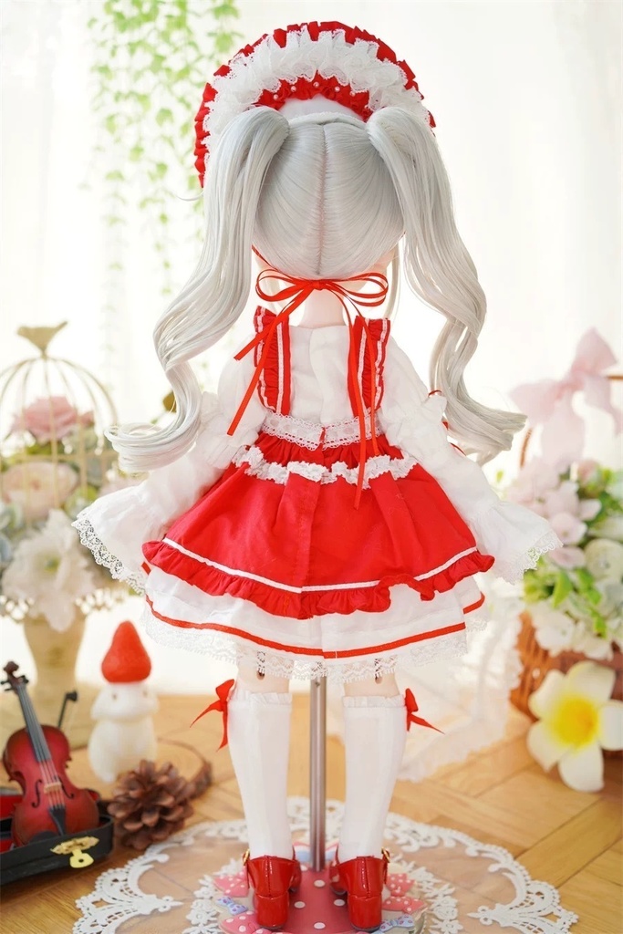 【カカ星球】【1/4】ドール服 フロラ・リリィジャンパースカート