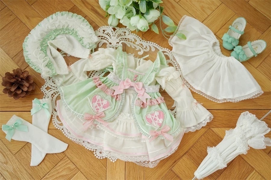 【カカ星球】【1/4】ドール服 フロラ・リリィジャンパースカート