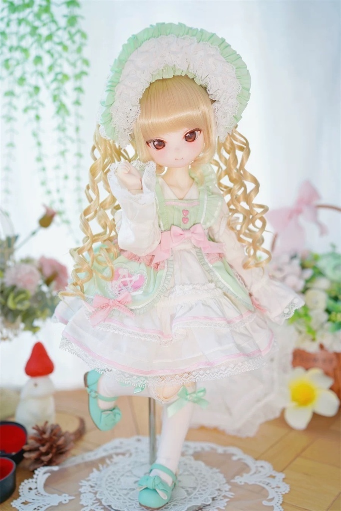 【カカ星球】【1/4】ドール服 フロラ・リリィジャンパースカート