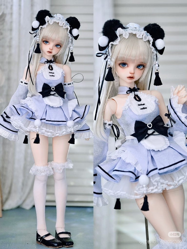 【1/4】ドール服「パンダQ」