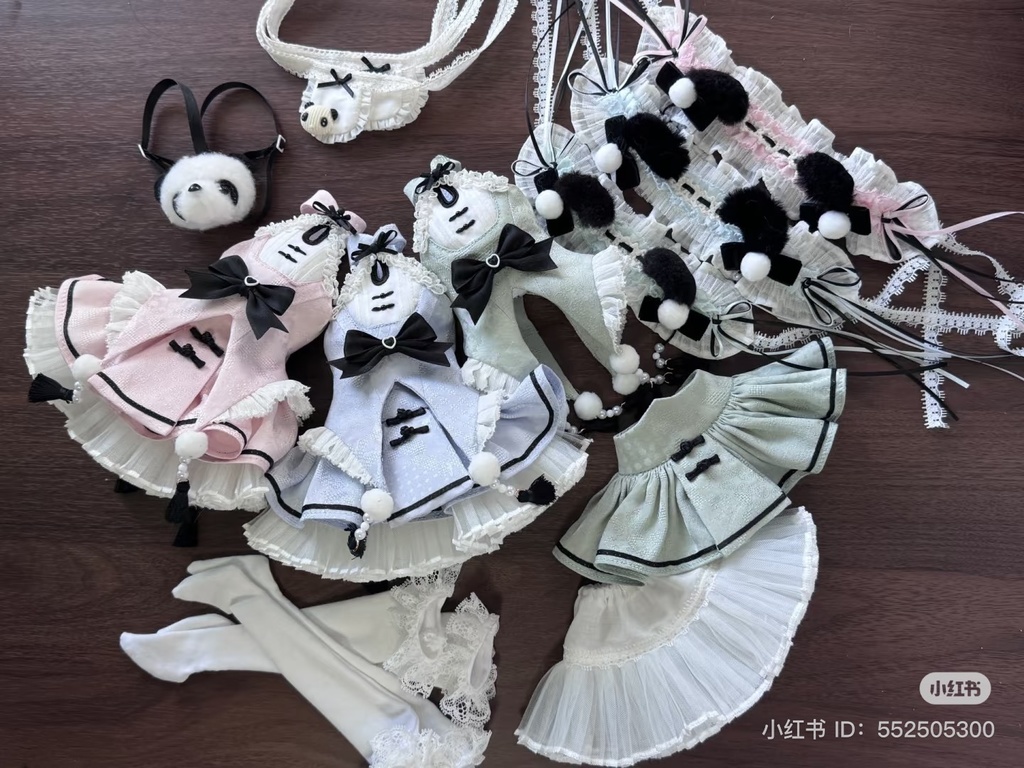 【1/4】ドール服「パンダQ」