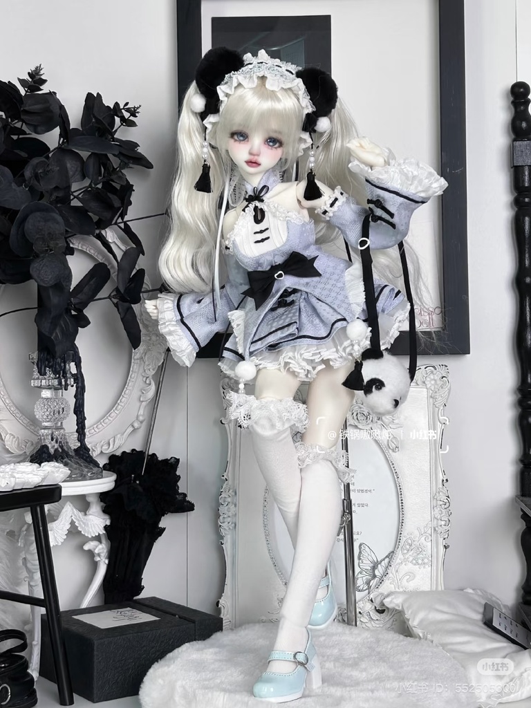 【1/4】ドール服「パンダQ」