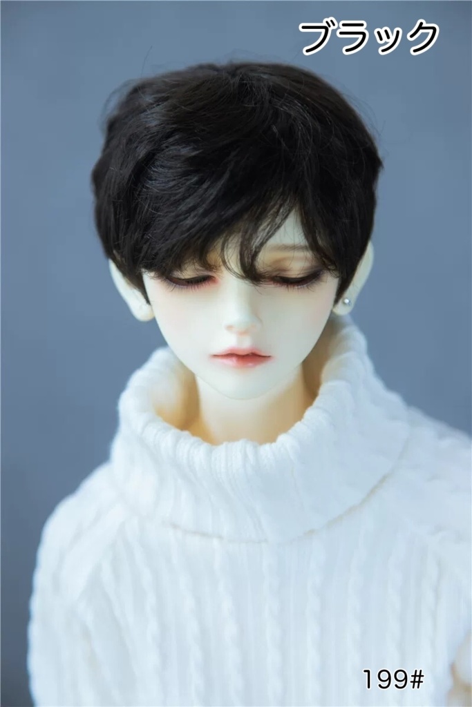 【カカ星球】【7-8inch】ドールウィッグ　ナチュラルショート